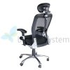 FOTEL ERGONOMICZNY CORPOCOMFORT BX-4029A CZARNY